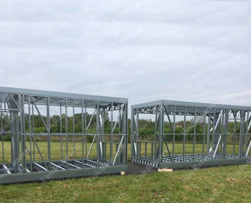 steel structure for container