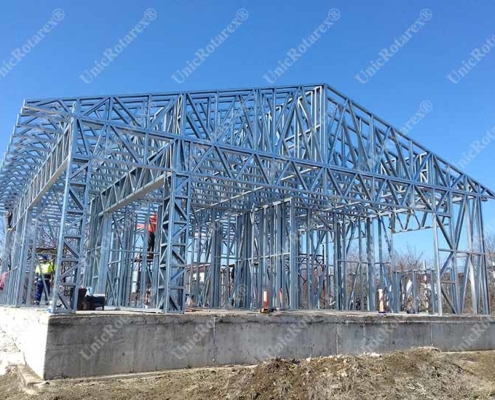steel structure for house
