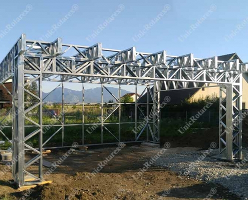carport made of steel structure