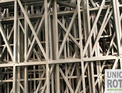 Steel framing contact
