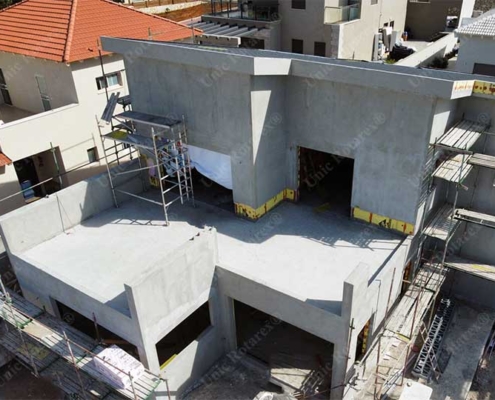 Steel house in Israel