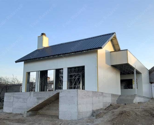 Steel house in Tulcea