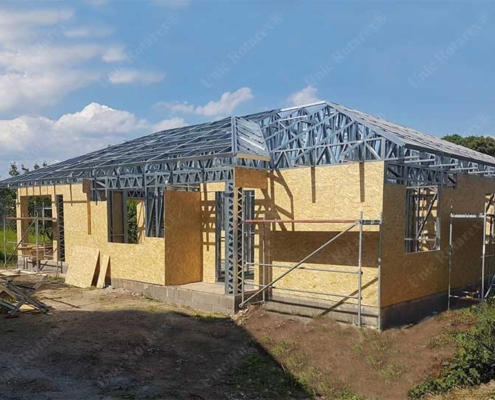 steel structure for house